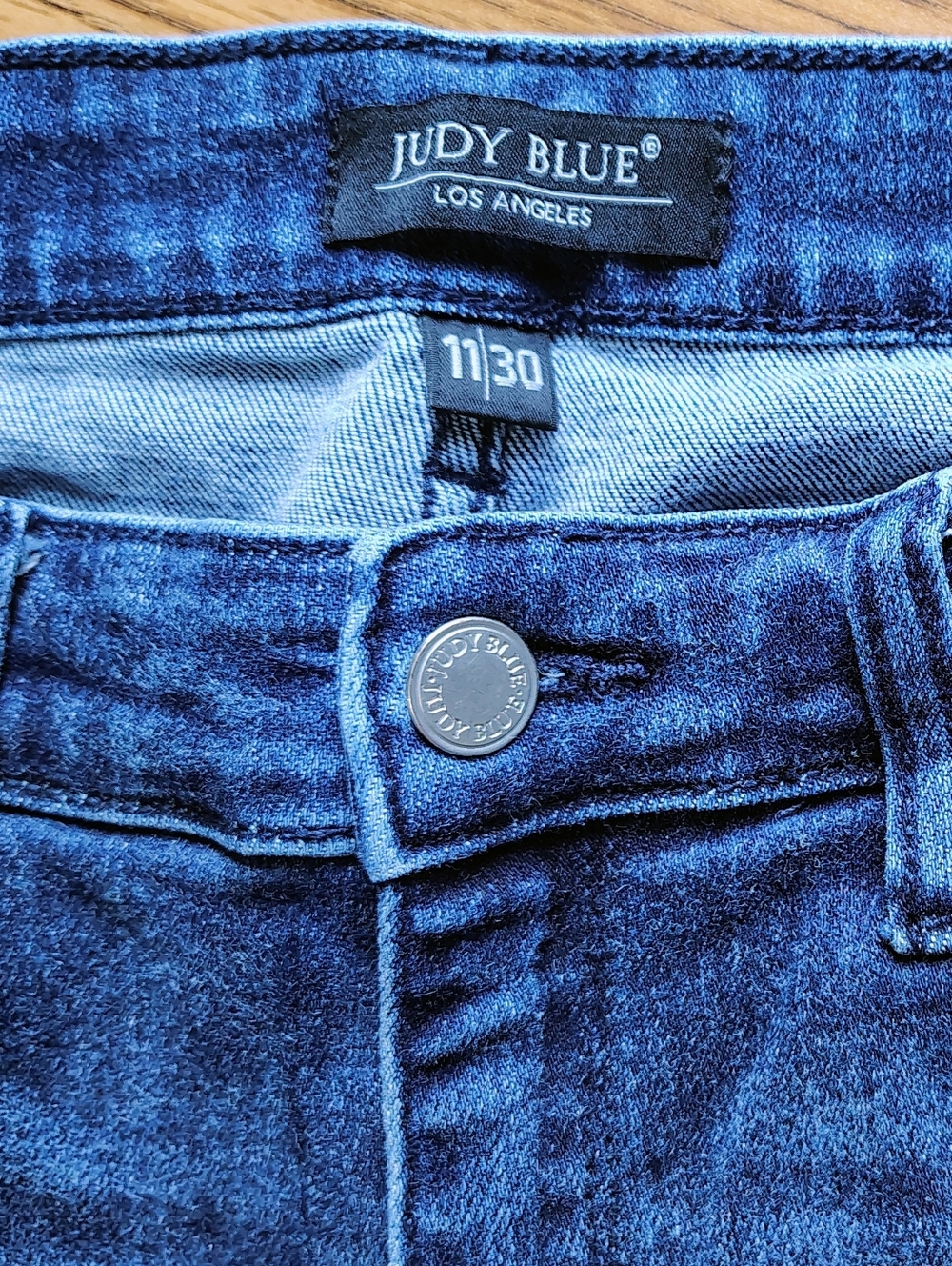 Judy Blue Women's Slim Bootcut Jeans Mid-Rise Dark Blue Stretch sz 30. - Picture 16 of 16